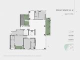 曲江云松间_5#6#楼间贰户型 建面416平米