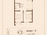 汇智悦景湾_2室2厅1卫 建面85平米