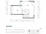 中粮福田大悦广场_1室1厅1卫 建面51平米