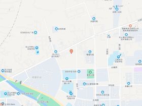 洛书路西，迎宾路道路绿线南地块