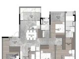越秀滨江星航TOD_4室2厅2卫 建面141平米