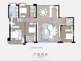 建发五缘灏月_4室2厅3卫 建面191平米