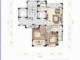 五渚河生态城新悦春晖_2室2厅1卫 建面95平米
