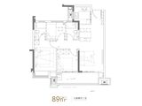 榕发北源云筑_3室2厅2卫 建面89平米