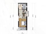 大理雅美湾_1室1厅1卫 建面58平米