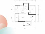 璟荟名庭_2室2厅1卫 建面66平米