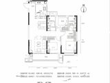金地都会之光_3室2厅2卫 建面118平米