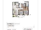 振业泊樾府_3室2厅2卫 建面123平米