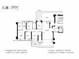 国贸天琴樾_5室2厅3卫 建面187平米