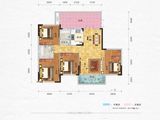 康居阳光城_4室2厅2卫 建面142平米