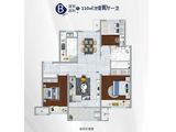 华商金都二期_3室2厅1卫 建面110平米