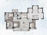 悦东上境府_4室2厅2卫 建面139平米