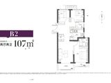 奥体学府_3室2厅2卫 建面107平米
