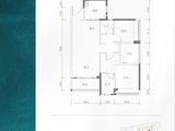 天泽玉河府_2室2厅2卫 建面89平米
