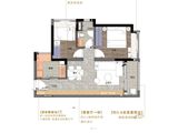 东实旗景花园_2室2厅1卫 建面71平米