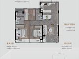 绿城海棠鸣翠_3室2厅2卫 建面89平米