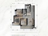 莞月学府_3室2厅1卫 建面79平米