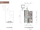 旭辉东昱城_2室2厅1卫 建面78平米