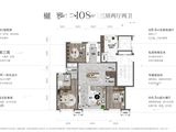 新区发展润樾琉光_3室2厅2卫 建面108平米