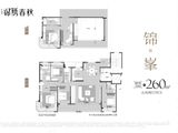 兆地锦绣春秋_5室2厅4卫 建面260平米